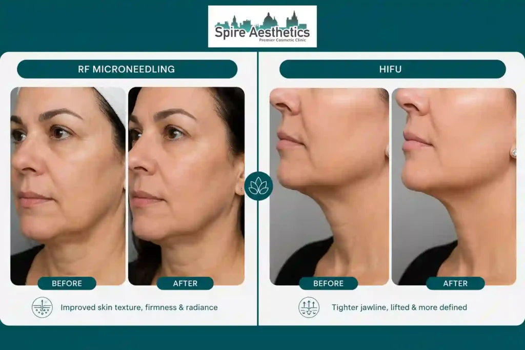 Can RF Microneedling and HIFU Be Combined Swanage?